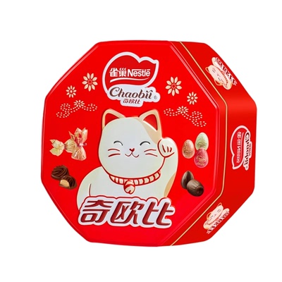 礼盒装奇欧比巧克力混合糖果年货