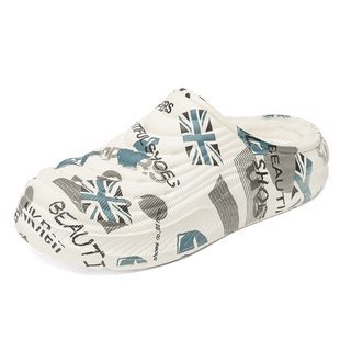 包头棉拖鞋男冬季加绒保暖青少年休闲居家外穿防水防滑大码47棉鞋