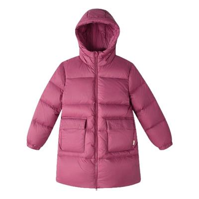 笛莎童装女童羽绒服2025秋冬装新款中大童女孩儿童中长款加厚外套