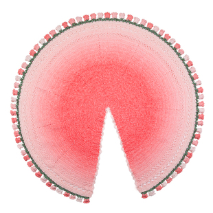 雪球丁达尔羊毛渐变铃兰披肩diy手工编织材料包针织毛线斗篷钩
