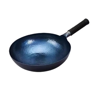 正品章丘铁锅炒菜锅手工锻打无涂层家用不粘锅传统老式炒菜锅正宗