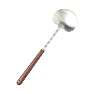舍里勺铲二合一胡桃木手柄锅铲