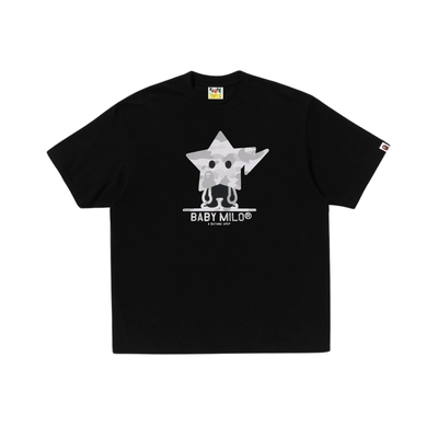 BAPE迷彩星星印花图案短袖T恤