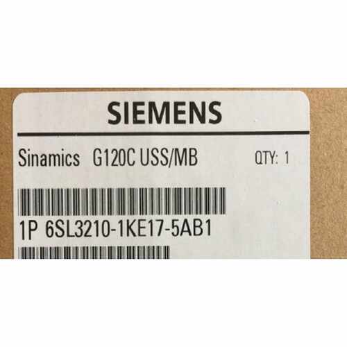 议价全新6SL3210-1KE18-8UB1西门子 G120C变频器4KW 6SL32101KE18