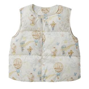 littleage儿童羽绒马甲白鸭绒2026新款男女童轻薄羽绒棉服背心