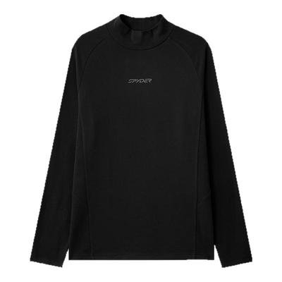 SPYDER蜘蛛长袖T恤男半高领套头内搭打底衫卫衣外套男25MF411M