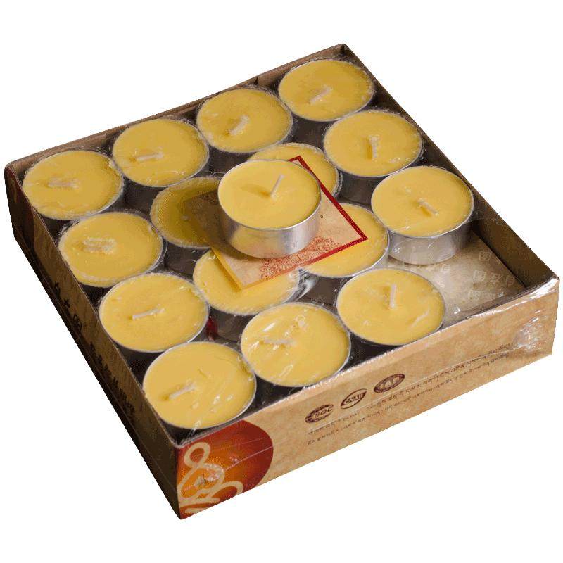 戴玉堂酥油灯蜡烛环保佛前供奉4/12小时100粒家用长明灯供佛用品