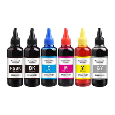 适用佳能打印机PGBKGY6色墨水