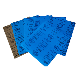 虎牌砂纸4000目12000目超细镜面抛光文玩15000目20000目沙皮水砂