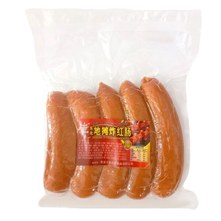 东北老式炸红肠烤淀粉肠摆摊小吃脆皮肠油炸烧烤面肠肉肠商用批发