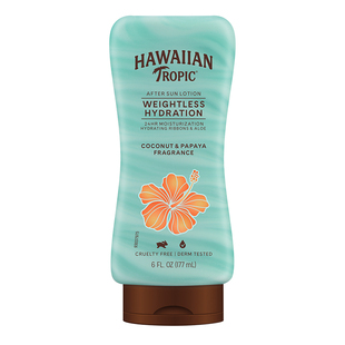 Hawaiian Tropic晒后敏感修护保湿乳液177ml乳木果保湿身体乳滋润
