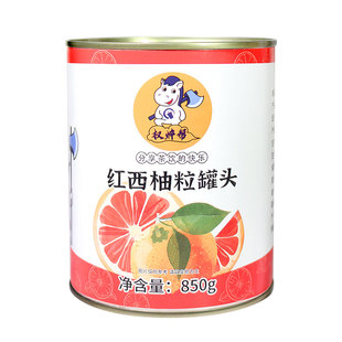 权焠帮2号西柚粒罐头红西柚果粒小罐红柚粒商用固体杨枝甘露专用