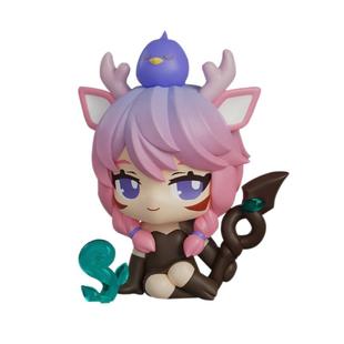 王者荣耀正版峡谷小憩盒蛋后羿程咬金花木兰小乔红BUFF瑶手办公仔