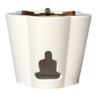 梅花炉手工白泥炉碳炉家用泡茶炉煮茶炉户外烹茶煲茶双用酒精炭炉