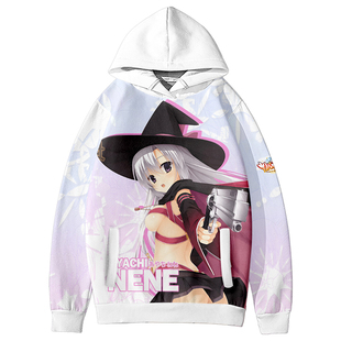 魔女的夜宴 绫地宁宁 因幡巡 卫衣柚子社周边男女二次元痛衣服绒