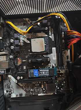 华擎A320MHDV主板AMD3000G处理器WD