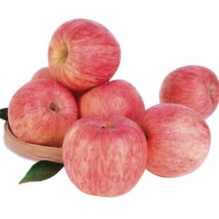 山东烟台红富士3斤苹果水果新鲜整箱包邮应当季冰糖心栖霞平果5