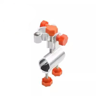 万向双炮台架座钓椅包配件拉饵盘铝合金脚踏扶手钓鱼灯支架鱼护架