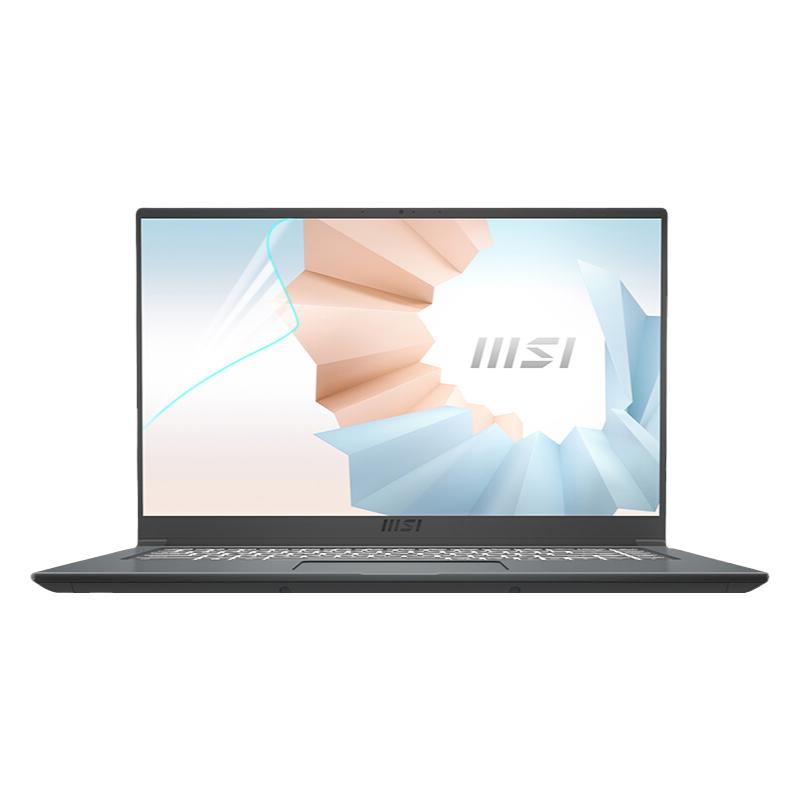 15.6寸微星(msi)新世代Modern 15键盘保护膜11代酷睿MS-1552按键套凹凸防尘垫笔记本电脑屏幕保护贴膜钢化