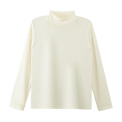左西圆领休闲长袖打底衫