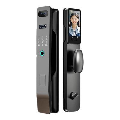 全自动指纹锁人脸识别智能门锁入户防盗门电子可视密码锁家用门锁