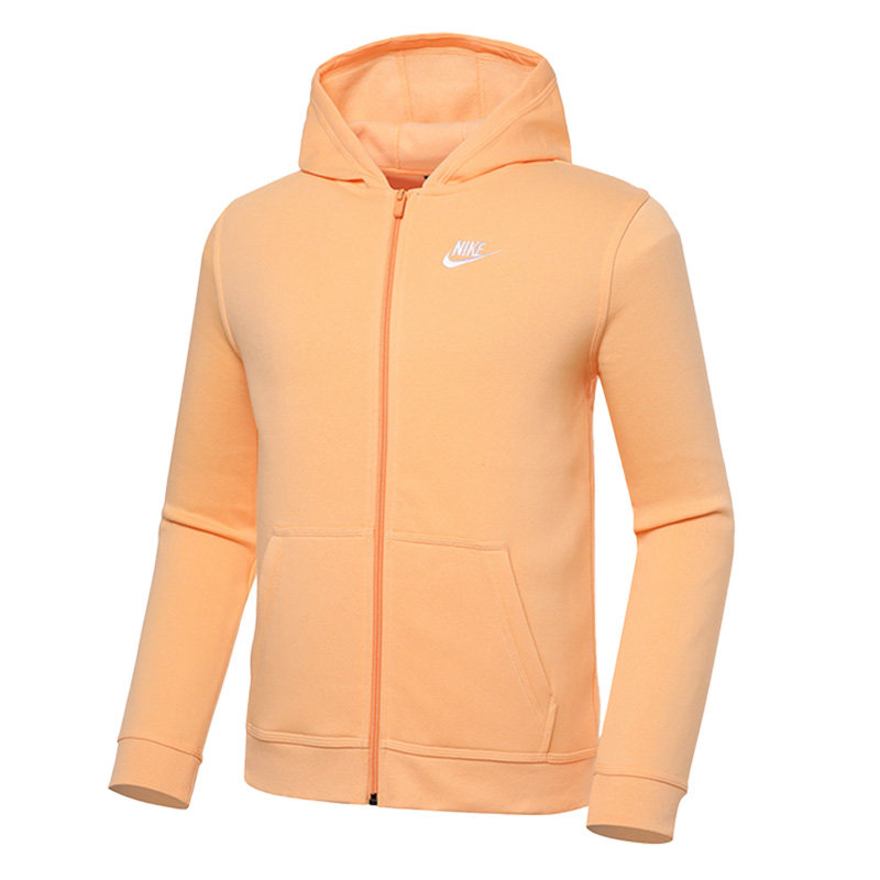 耐克nike新款拉链连帽外套童装
