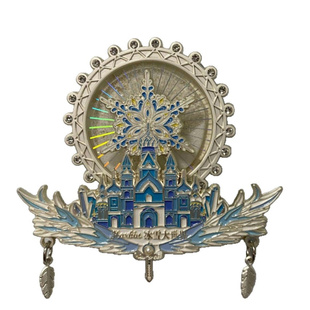 哈尔滨系列文创礼物旅游纪念索菲亚教堂冰雪大世界流沙冰箱贴金属