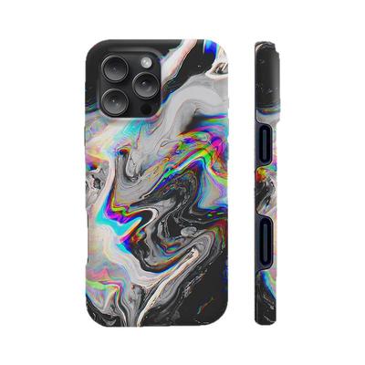 meskins简约风防摔肤质手机壳