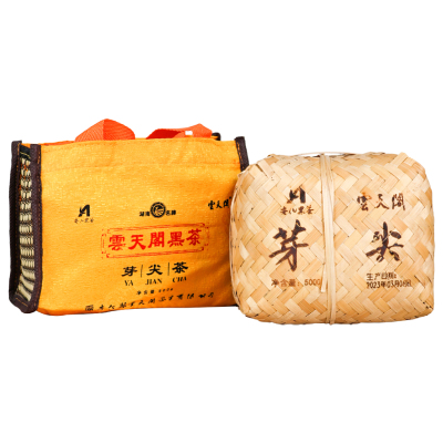 黑茶云天阁安化黑茶芽尖茶