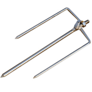 地插伞架 加长抗风折叠加厚通用 多功能太阳伞支架不锈钢钓鱼伞座