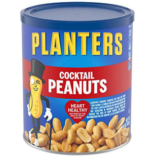 美国绅士花生扁桃仁腰果榛子山核桃什锦坚果Planters Mixed Nuts
