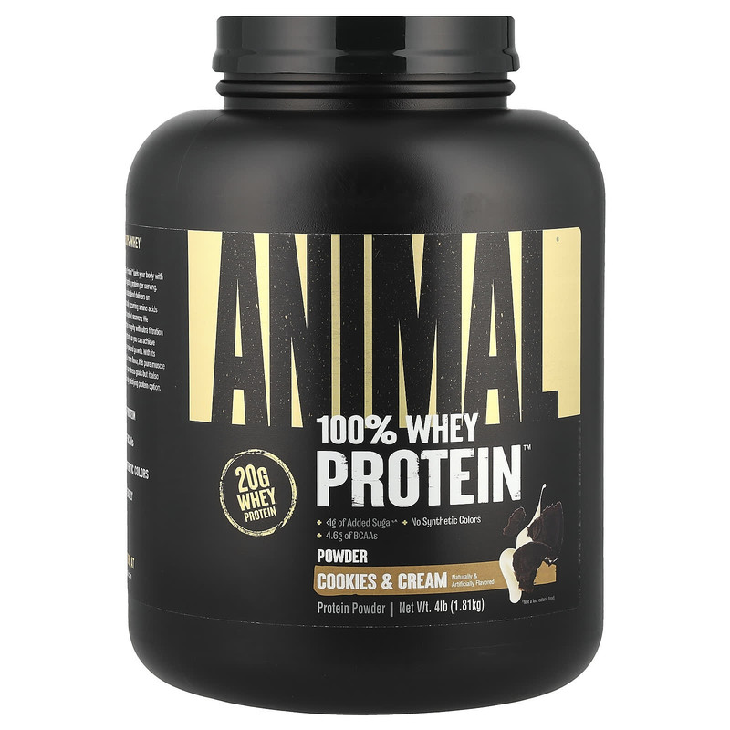 Animal全乳清蛋白粉支链氨基酸运动健身锻炼蛋白粉