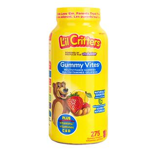 lilcritters儿童复合维生素软糖丽贵小熊软糖vd补锌vc多维营养275