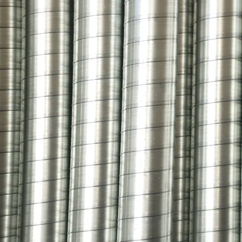 螺旋风管镀锌螺旋风管除尘排烟管道除尘风管圆形白铁皮螺旋风管