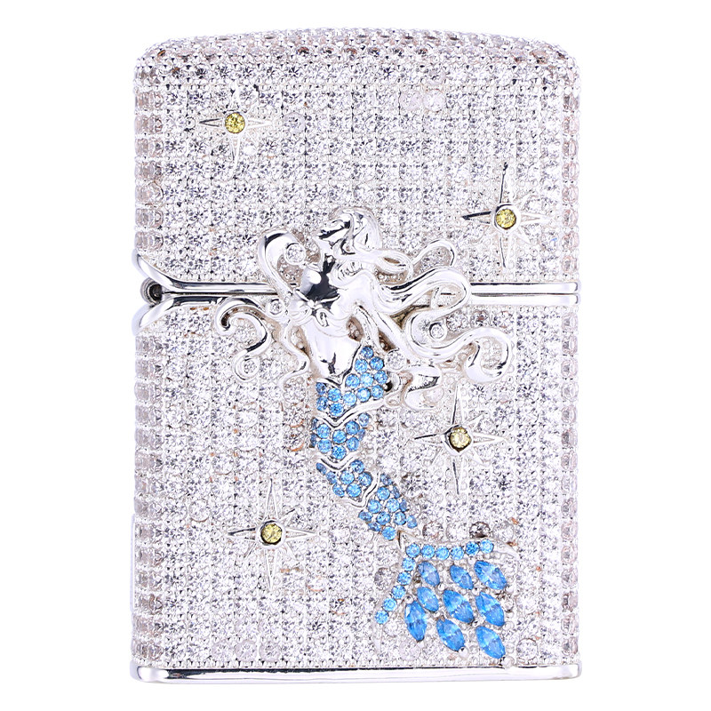 zippo正品打火机深海人鱼