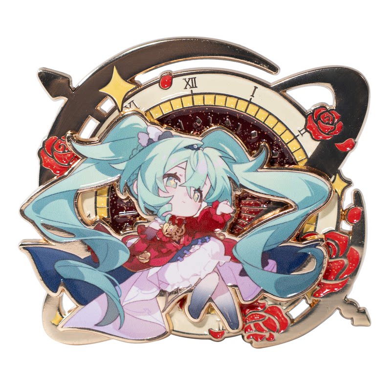 MOEYU初音未来可旋转金属冰箱贴