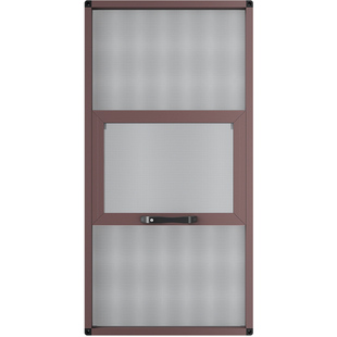 免打孔三推拉式金刚网纱窗定制铝合金外开窗户防盗防蚊纱窗网自装