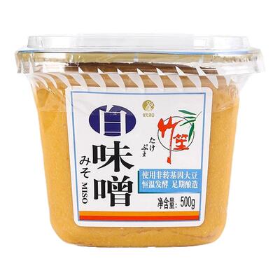 欣和竹笙白味噌酱500g家用调料