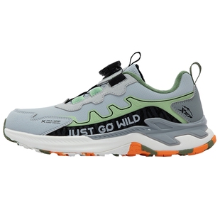 特步儿童2025冬款新款男童鞋运动鞋加绒二棉户外保暖棉鞋防滑鞋子