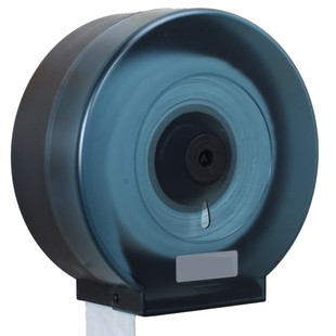 卫生间大卷纸盒免打孔酒店公共厕所纸巾盒壁挂式防水塑料大盘纸架