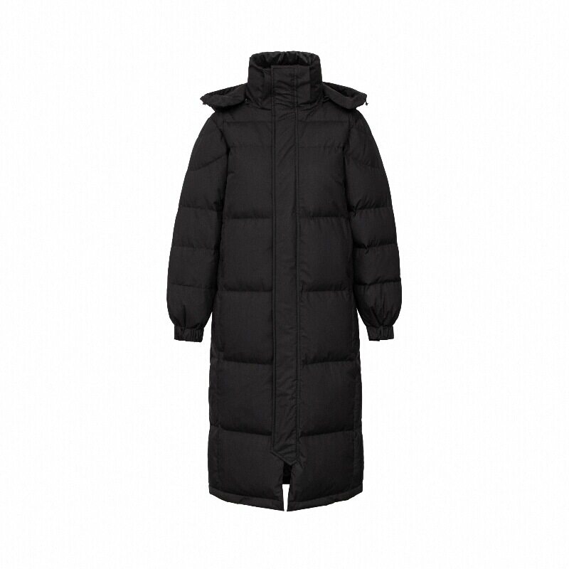 FJFB韩版中戏长款羽绒服90白鸭绒