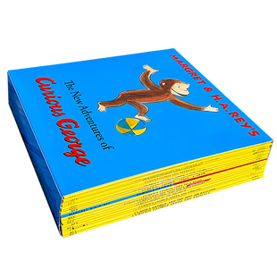 Curious George好奇猴乔治儿童英文绘本故事书小达人小蝌蚪点读版