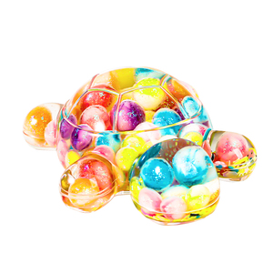 夜光流沙小乌龟对对碰巨无霸全红同款蝉发光海龟玩偶摆件儿童玩具