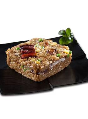 三珍斋肉排宝咸糯米饭荷叶饭猪排