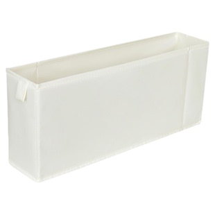 窄长型衣物收纳盒衣柜储物盒长方形收纳夹缝衣物布艺收纳盒抽屉式