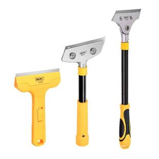 得力清洁铲刀玻璃墙壁地板瓷砖刮污刀家用长柄除污铲保洁清洁铲刀