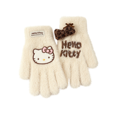 可爱软乎乎手套女生秋冬保暖