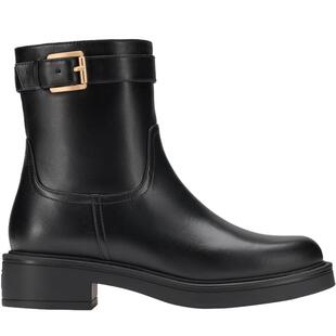 SW SULLY BUCKLE BOOTIE 金属扣圆头拉链短靴女