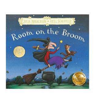 【现货】扫帚上的房间 Room On The Broom 英文原版儿童绘本6-9岁故事图画书进口英语启蒙读物书籍 Donaldson Julia