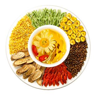 颜回枸杞菊花决明子茶金银花茶熬夜办公室三合一养生茶独立包装